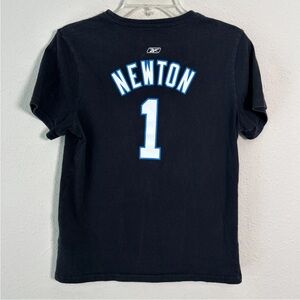 Cam Newton Carolina Panthers Adidas Jersey T-Shirt Black 2011 Size Small